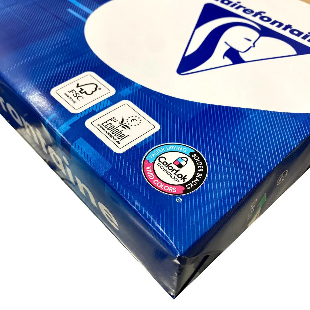 2500 Blatt Kopierpapier für Laserdrucker und Clairefontaine 2800 DIN A4 80g/m² hochweiss