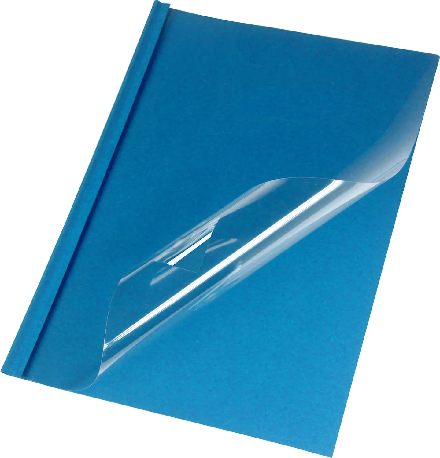 50 LMG Thermobindemappe Lederstruktur mit matter Vorderseite