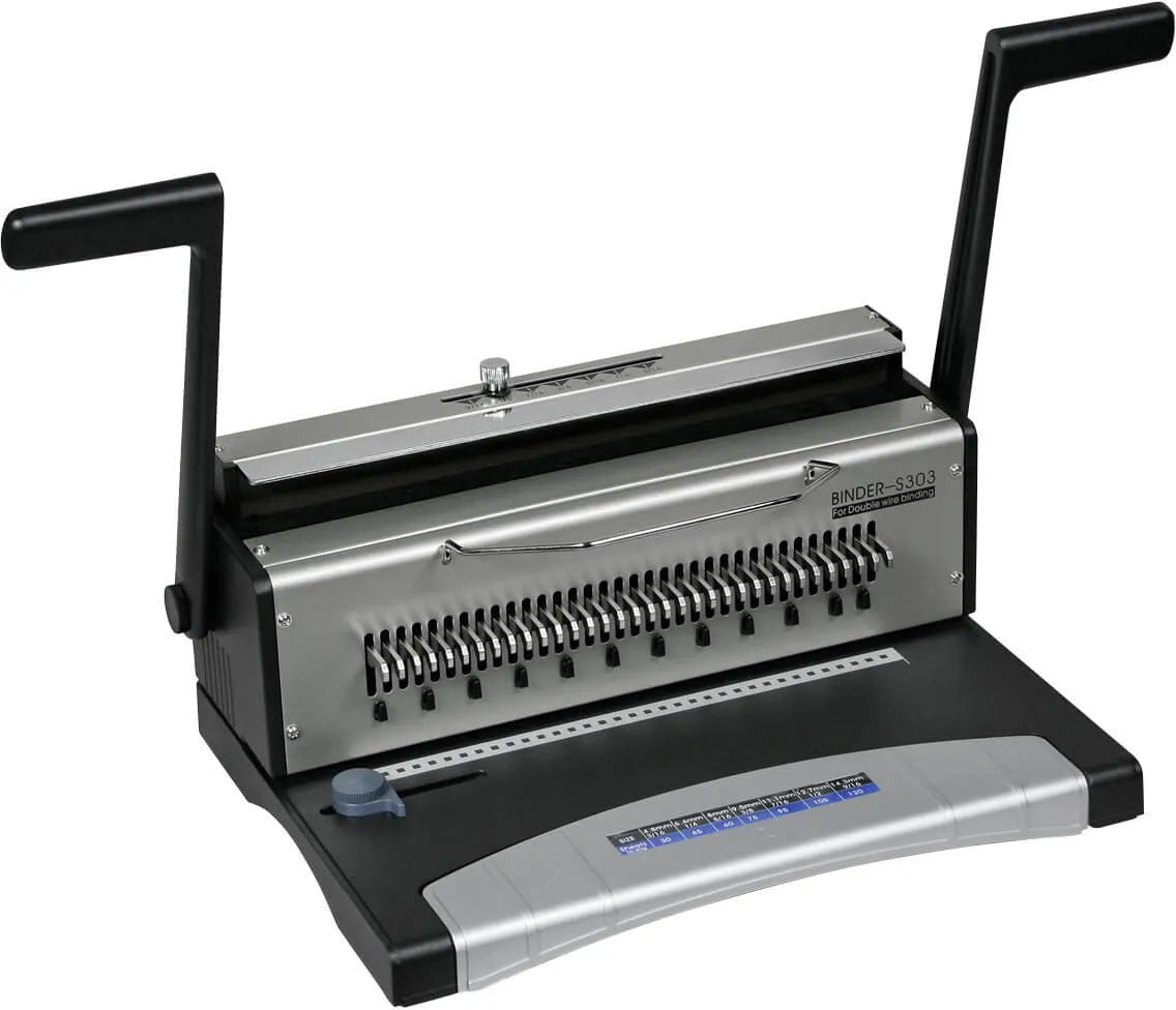LMG S303 Drahtbindegerät - manuell 34 Ringe 3:1 - Drahtbindungen
