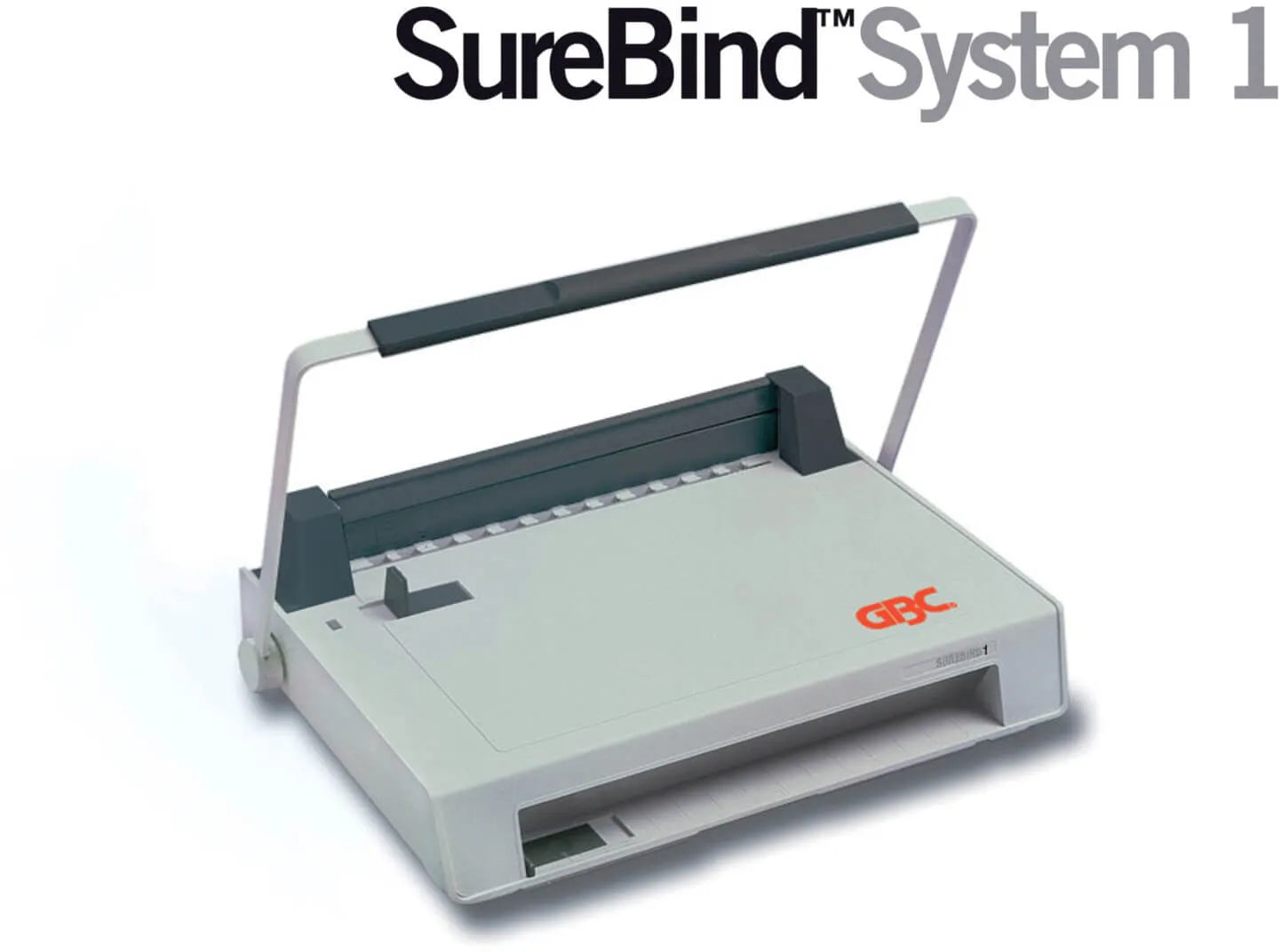 GBC Surebind Systeme One - DIN A4, 1 Kämme, Bis 25 Blatt, inklusive Debinder, Sicherheitsbindegerät