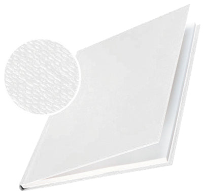 10 Buchbindemappen Hard Cover, 10-35 Blätter 80g/m² A4 3,5 mm, Weiß