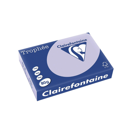 Clairefontaine Trophée 1872C, A4, 80 g/m² - Lila