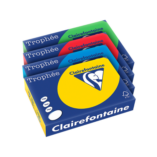 Clairefontaine Trophée Pastel in 80, 120 oder 160 g/m² - Farbe & Größe zum Auswählen