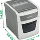Leitz 8035-00-00 IQ Autofeed P-4 Aktenvernichter, Partikelschnitt, P4, 50 Blatt, 20 Liter, weiß